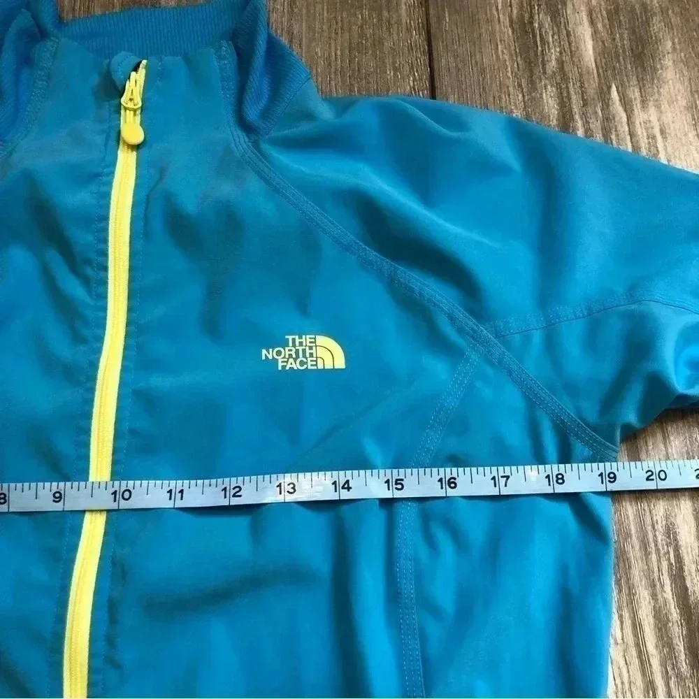 The North‎ Face TNF Apex lightWeight Windbreak Jacket Full Zipper Size M Blue
